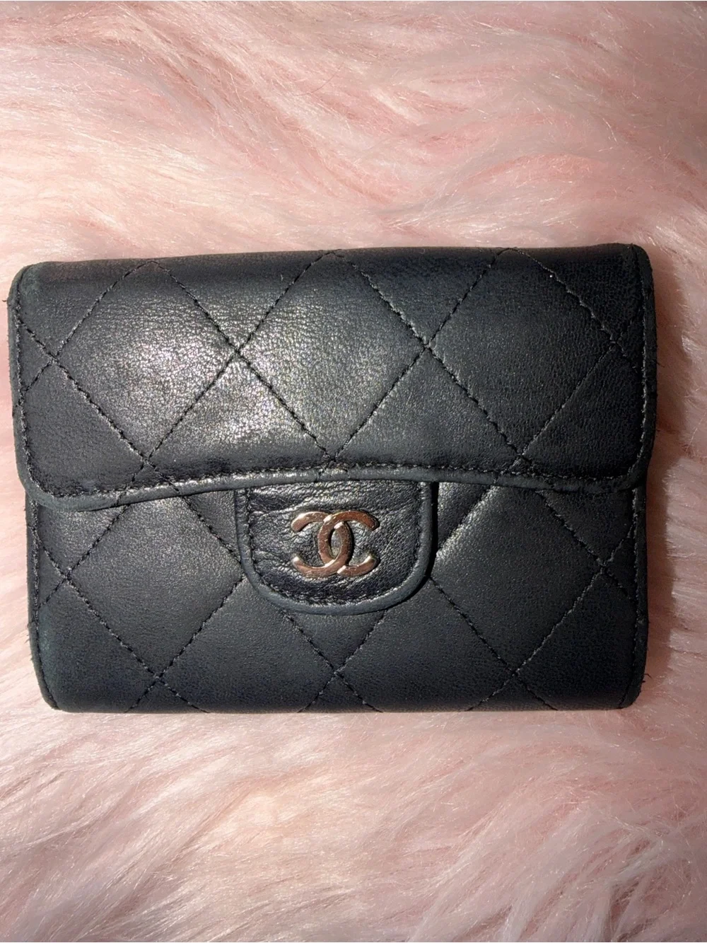 🖤🖤Chanel Quilted CC Logo Lambskin Wallet🖤🖤
